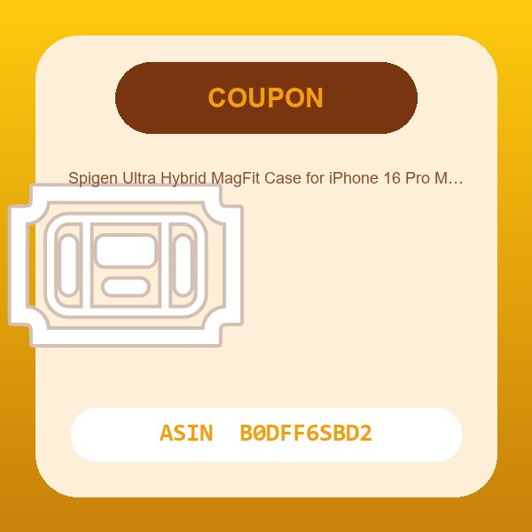 Spigen Ultra Hybrid MagFit Case for iPhone 16 Pro Max with MagSafe